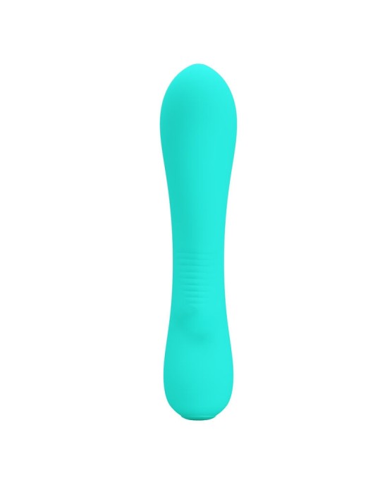 Pretty Love Smart PRETTY LOVE - PRESCOTT RECHARGEABLE VIBRATOR AQUA GREEN