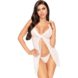 Penthouse Babydoll PENTHOUSE - BABYDOLL AFTER SUNSET WHITE L/XL