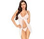 Penthouse Babydoll PENTHOUSE - BABYDOLL AFTER SUNSET WHITE L/XL