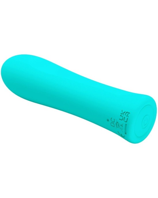 Pretty Love Flirtation PRETTY LOVE - ALFREDA SUPER POWER VIBRATOR AQUA GREEN