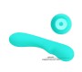 Pretty Love Smart PRETTY LOVE - PRESCOTT RECHARGEABLE VIBRATOR AQUA GREEN