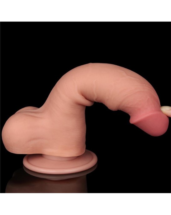 Lovetoy Sliding Skin Dual Layer Dildo 8