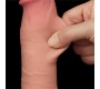 Lovetoy Sliding Skin Dual Layer Dildo 8