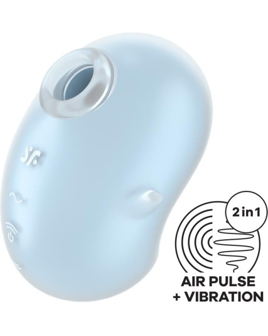 Satisfyer Милашка-призрак синий