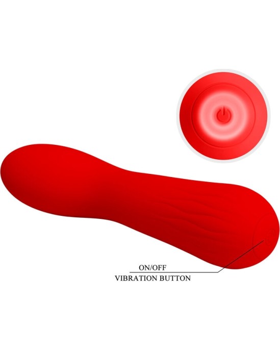 Pretty Love Smart PRETTY LOVE - FAUN ATKĀRTOTI UZLĀDĒJAMS VIBRATORS RED