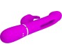 Pretty Love Flirtation PRETTY LOVE - KAMPAS RABBIT 3 IN 1 MULTIFUNCTION VIBRATOR WITH TONGUE VIOLET