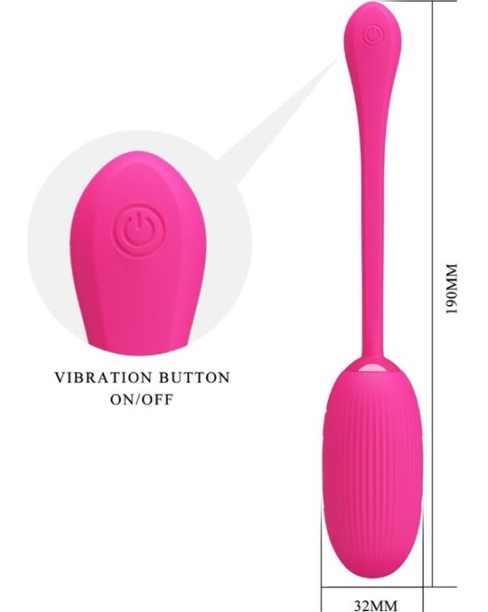 Pretty Love Smart PRETTY LOVE - DOREEN RECHARGEABLE VIBRATING EGG MAGENTA