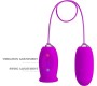 Pretty Love Flirtation PRETTY LOVE - DAISY DUAL EGG RECHARGEABLE VIBRATOR PURPLE