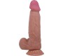 Pretty Love High Grade PRETTY LOVE - SLIDING SKIN SERIES REALISTIC DILDO WITH SLIDING BROWN SKIN SUCTION CUP 20.6 CM