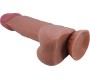 Pretty Love High Grade PRETTY LOVE - SLIDING SKIN SERIES REALISTIC DILDO WITH SLIDING BROWN SKIN SUCTION CUP 20.6 CM