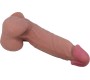 Pretty Love High Grade PRETTY LOVE - SLIDING SKIN SERIES REALISTIC DILDO WITH SLIDING BROWN SKIN SUCTION CUP 20.6 CM