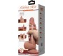 Pretty Love High Grade PRETTY LOVE - SLIDING SKIN SERIES REALISTIC DILDO WITH SLIDING BROWN SKIN SUCTION CUP 20.6 CM