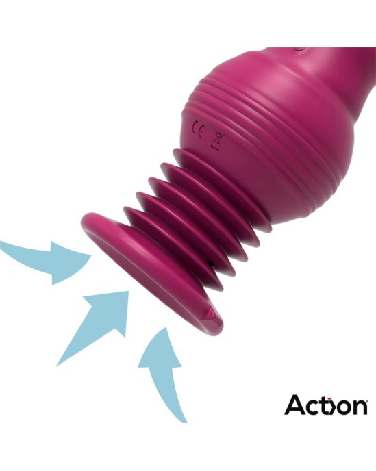 Action Rocket Ultra Jet Thruster Vibrator with Powerfull Suction Cup