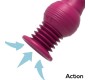 Action Rocket Ultra Jet Thruster Vibrator with Powerfull Suction Cup