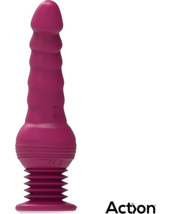 Action Rocket Ultra Jet Thruster Vibrator with Powerfull Suction Cup