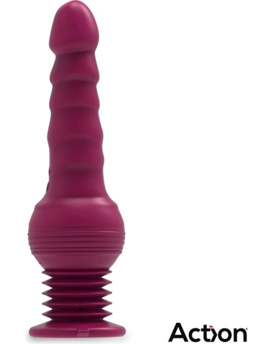 Action Rocket Ultra Jet Thruster Vibrator with Powerfull Suction Cup