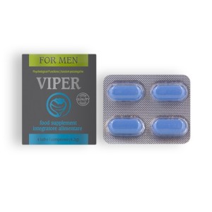 Cobeco VIPER STIMULĒJOŠI CEPURĪTI VĪRIEŠIEM 4 CEPURĪTES