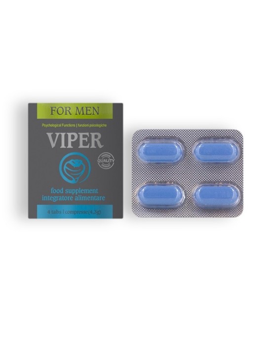 Cobeco VIPER STIMULĒJOŠI CEPURĪTI VĪRIEŠIEM 4 CEPURĪTES