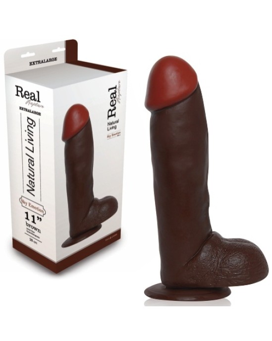 Toyz4Lovers REAL RAPTURE SKY EMOTION REALISTIC DILDO 11'' BLACK