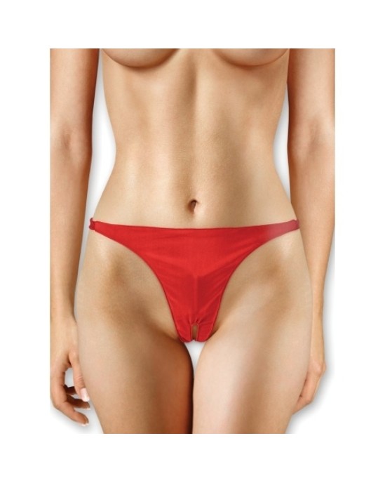 Ouch! PANTY WITH VIBRATING BULLET RED