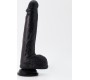 Crushious INVIKTUS 8 ŠĶIDRĀ SILIKONA DILDO BLACK