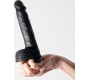 Crushious INVIKTUS 8 LIQUID SILICONE DILDO BLACK