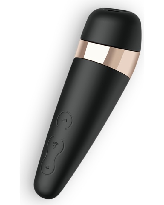 Satisfyer PRO 3 KLITORIĀLA STIMULĀTORS AR VIBRĀCIJU UN USB LĀDĒTĀJU