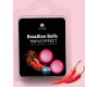 Secret Play BRAZILIAN LUBRICANT BALLS TRIPLE EFFECT 2 X 4GR