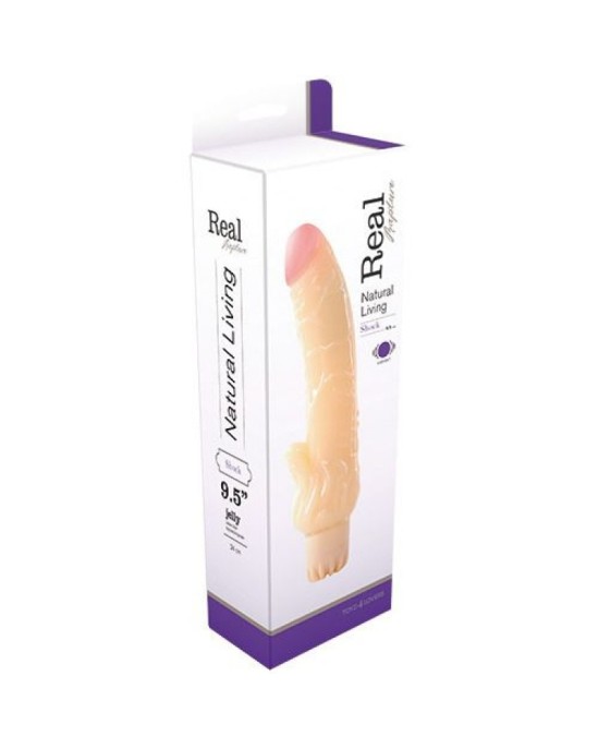 Toyz4Lovers REAL RAPTUR SHOCK JELLY ВИБРАТОР 9,5 ДЮЙМА