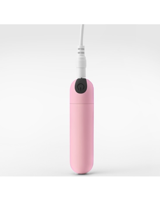 Crushious IMOAN RECHARGEABLE VIBRATING BULLET BABY PINK