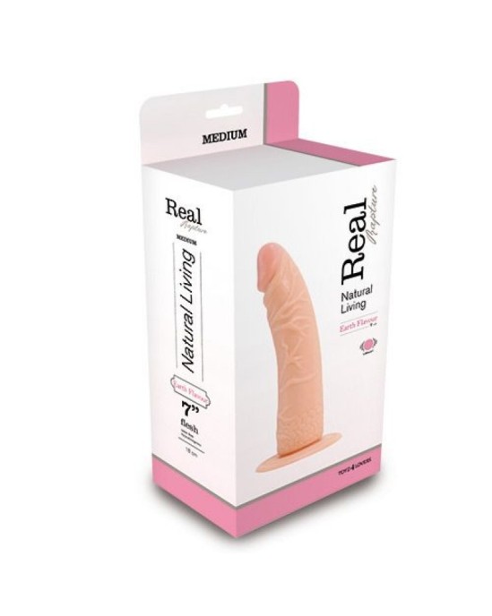 Toyz4Lovers REAL RAPTURE EARTH FLAVOUR REALISTIC VIBRATOR 7'' WHITE