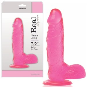 Toyz4Lovers REAL RAPTURE EARTH FLAVOUR DILDO 7.5'' PINK