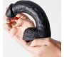 Crushious INVIKTUS 8 ŠĶIDRĀ SILIKONA DILDO BLACK