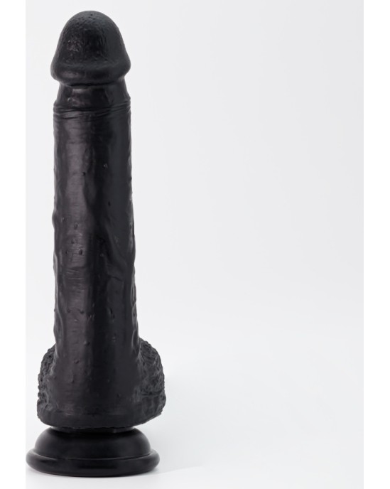 Crushious INVIKTUS 8 LIQUID SILICONE DILDO BLACK