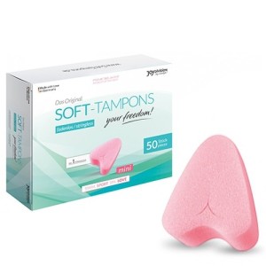 Soft Tampons PACKAGE WITH 50 TAMPONS SOFT-TAMPONS MINI