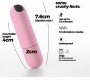 Crushious IMOAN RECHARGEABLE VIBRATING BULLET BABY PINK