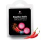 Secret Play BRAZILIAN LUBRICANT BALLS TRIPLE EFFECT 2 X 4GR