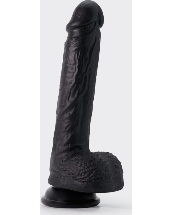 Crushious INVIKTUS 8 LIQUID SILICONE DILDO BLACK