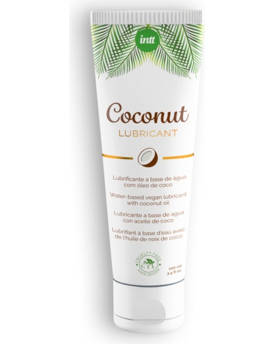 Intt VEGAN COCONUT FLAVORED WATER-BASED LUBRICANT 100ML