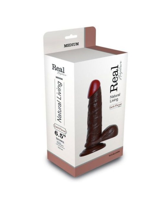 Toyz4Lovers REAL RAPTURE EARTH FLAVOUR REALISTIC DILDO 6.5'' BLACK