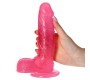 Toyz4Lovers REAL RAPTURE EARTH FLAVOUR DILDO 7,5'' ROZĀ