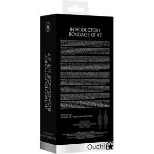 Ouch! INTRODUCTORY BONDAGE KIT 7 BLACK