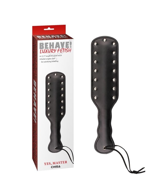 Chisa Spanking Paddles Black Yes, Master