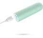 Crushious QUACKERS USB RECHARGEABLE VIBRATING BULLET MINT GREEN