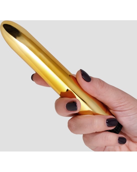 Crushious CLASSIC VIBE VIBRATOR GOLDEN