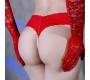 Chilirose CR-4395 СТРИНГИ RED PEARL С ВИБРИРУЮЩЕЙ ПУЛЯ - 36 S