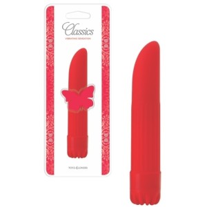 Toyz4Lovers CLASSICS VIBRATOR RED SMALL