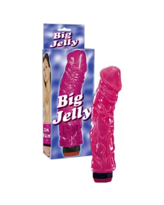 You2Toys BIG JELLY VIBRATOR PINK