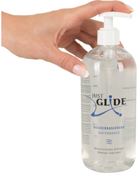 Just Glide ŪDENS BĀZES LUBRIKANTS 500ml