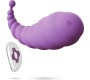 Crushious COCOON RECHARGEABLE VIBRATING EGG WITH WIRELESS REMOTE CONTROL PURPLE